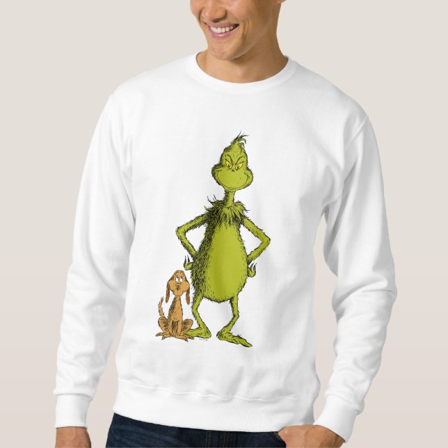 Sudadera Grinch | Postura de Max y Grinch (Anverso)