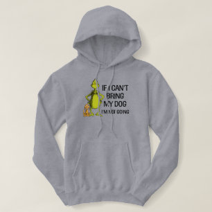 Sudadera Grinch Si No Puedo Traer A Mi Perro No Vendré