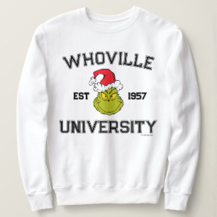 Sudadera Grinch Universidad de Whoville Establecida en 19