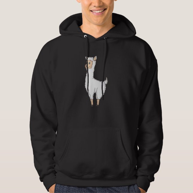 Sudadera Grinning Llama (Anverso)