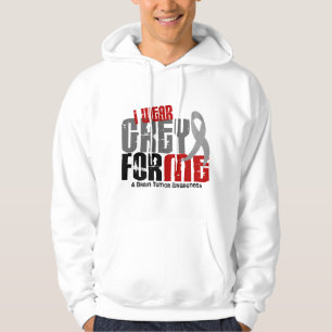 Sudadera Gris del desgaste del tumor cerebral I para MÍ 6,
