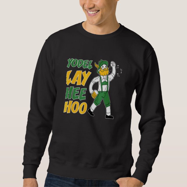 Sudadera Grita Lay Hee Hoo Para Un Yodeler 1 (Anverso)