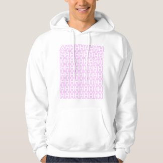 Sudadera Gritando a los hombres rosados pasteles