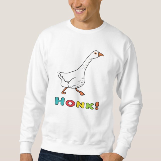 Sudadera Grito de ganso (Anverso)