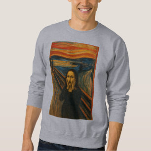 Sudadera Grito de Mona Lisa