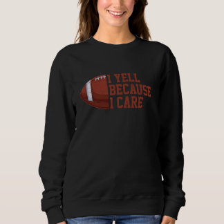 Sudadera Grito porque el entrenador divertido del fútbol pa