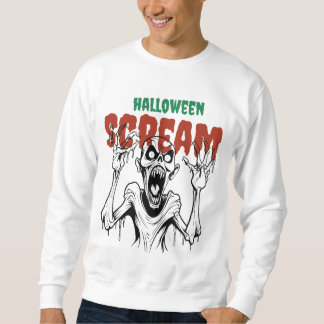 Sudadera Gritos de horror, disfraces espeluznantes, citas d