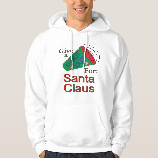 Sudadera Gritos para Santa Claus (Anverso)