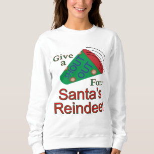 Sudadera Gritos por los renos de Santa María