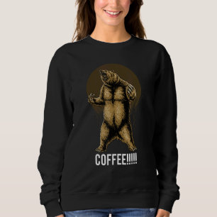 Sudadera Grizzly Bear necesita café