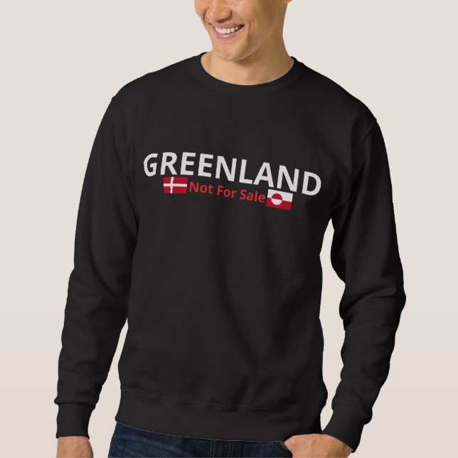 Sudadera Groenlandia no está en venta - Diseño del Orgullo  (Anverso)