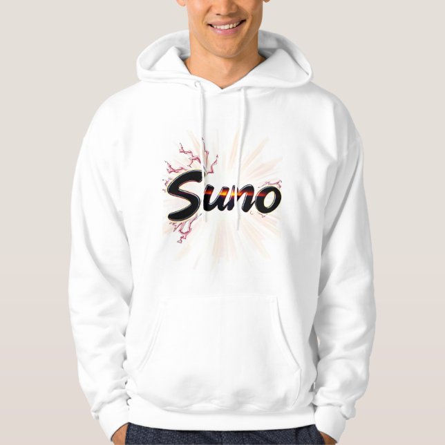 Sudadera Grok Suno con camiseta de diseño "Gene" (Anverso)