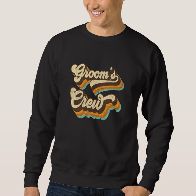 Sudadera Groom Crew - Groomsmen (Anverso)
