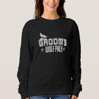 Sudadera Groom's Wolfpack Men Bachelor Party