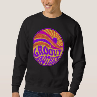 Sudadera Groovy Brother 70s Aesthetic Nostalgia 1970's Retr