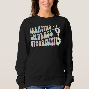 Sudadera Groovy CEO Motivational CREATING ENDLESS OPPORTUNI