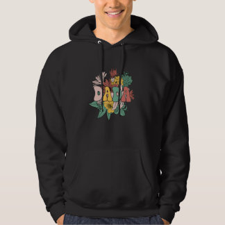 Sudadera Groovy Dada Matching Colorful Hippie Flower Father