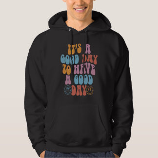 Sudadera Groovy Face Es Un Buen Día Para Pasar Un Buen Día