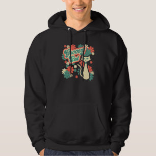 Sudadera Groovy Genial Funky Gato Psicodélico Retro Vintage