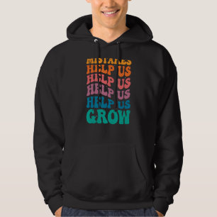 Sudadera Groovy Growth Mindset - Errores que nos ayudan a c