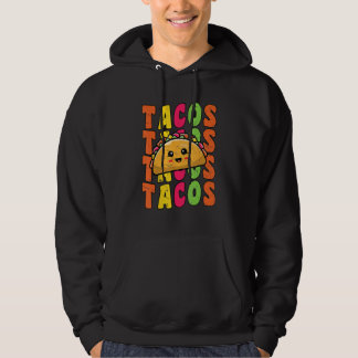 Sudadera Groovy Taco Tuesday Retro  Taco  Cinco De Mayo