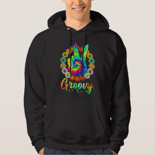 Sudadera Groovy Tie Dye Vintage 70s Retro 70's Hippie en es