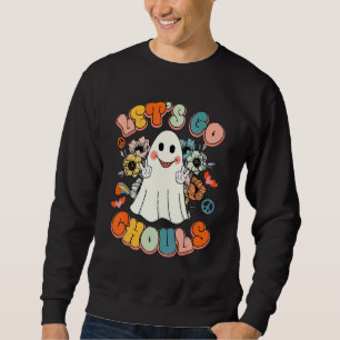 Sudadera Groovy  Vamos Ghouls Dulces Fantasmas de Halloween
