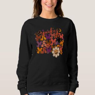 Sudadera Groovy Vintage Espeluznante Mawmaw Faboolous Mawma