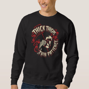 Sudadera Grossos muslos, fina paciencia feminista