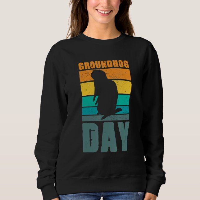 Sudadera Groundhog Day Pet Owner (Anverso)