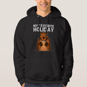 Sudadera Groundhog Para Hombres Mujeres Rodent Groundhog Da