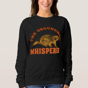 Sudadera Groundhog Whisperer - Día de la Marmota