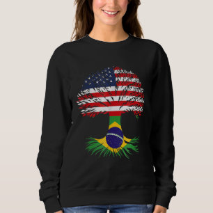 Sudadera Grove Up American Brasileño Roots American Flag Br