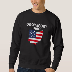 Sudadera Groveport Ohio EE. UU. Estado América Viajes Ohioa