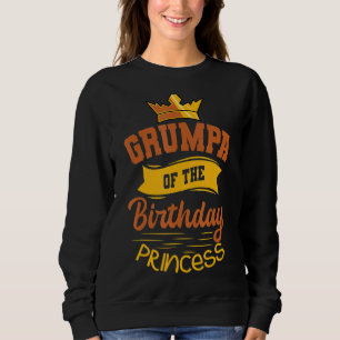 Sudadera Grumpa De La Princesa Nacida Fiesta Bday Celebra