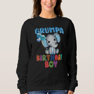 Sudadera Grumpa Del Elefante De La Familia De Los Niños Nac
