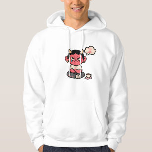 Sudadera Grumpy Cute Oni - "El infierno es suave hoy"