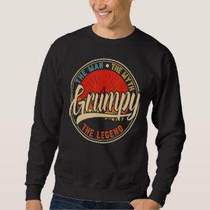 Sudadera Grumpy el hombre el mito el día 1 del padre de la