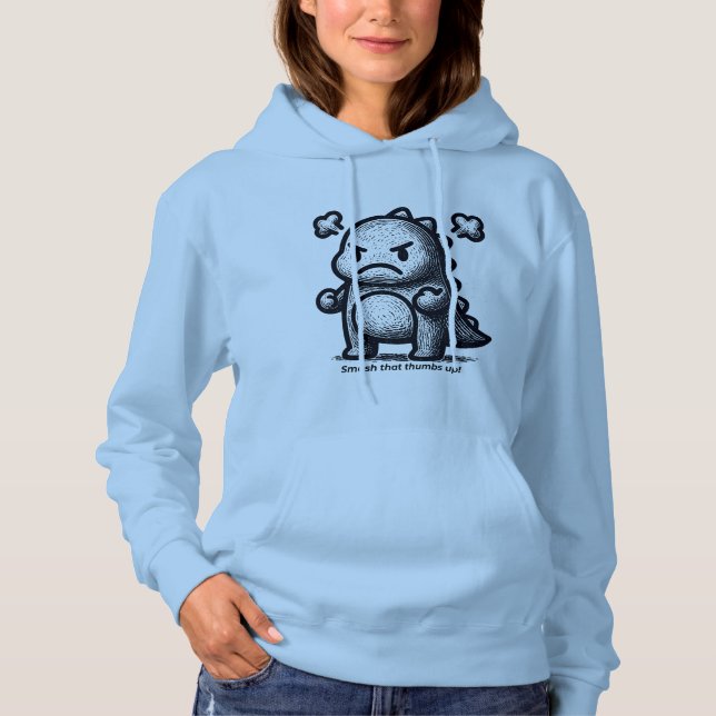 Sudadera Grumpy Little Dino (Anverso)