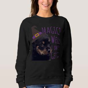 Sudadera Grumpy Rottweiler Magic Bueno Lo Entiendo