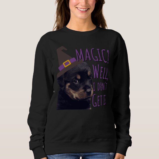 Sudadera Grumpy Rottweiler Magic Bueno Lo Entiendo (Anverso)