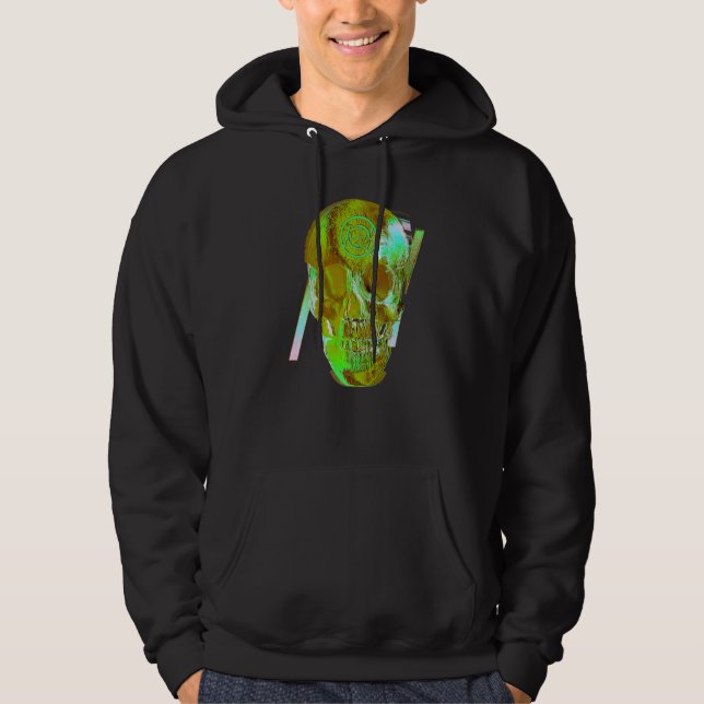 Sudadera Grunge Cráneo de Pantano (Anverso)