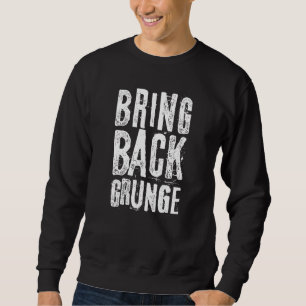 Sudadera Grunge para hombres Chicas de niños música de los
