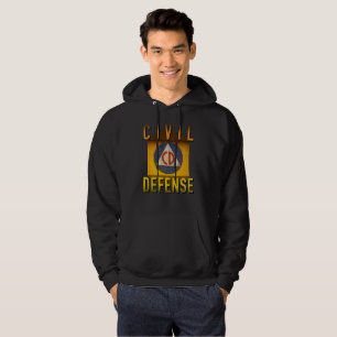 Sudadera Grunge retro de la edad atómica del símbolo de l