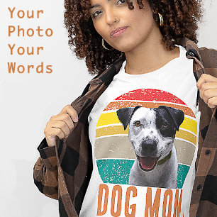 Sudadera Grunge Vintage Aconchado Terrier Foto Mamá Perro