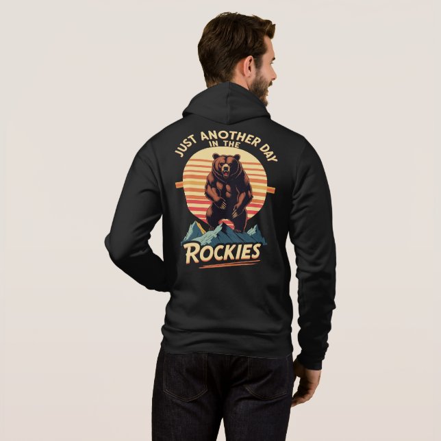 Sudadera Gruñido de la Cumbre (Reverso completo)