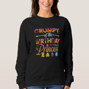 Sudadera Gruñón De La Princesa De Cumpleaños Donut Birthday