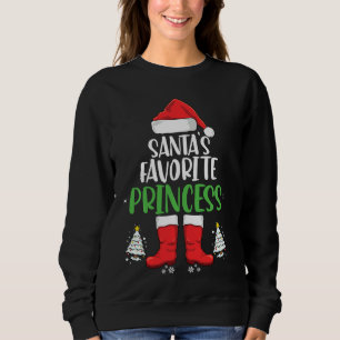 Sudadera Grupo Ch de la Familia Princesa Favorita de Santa 