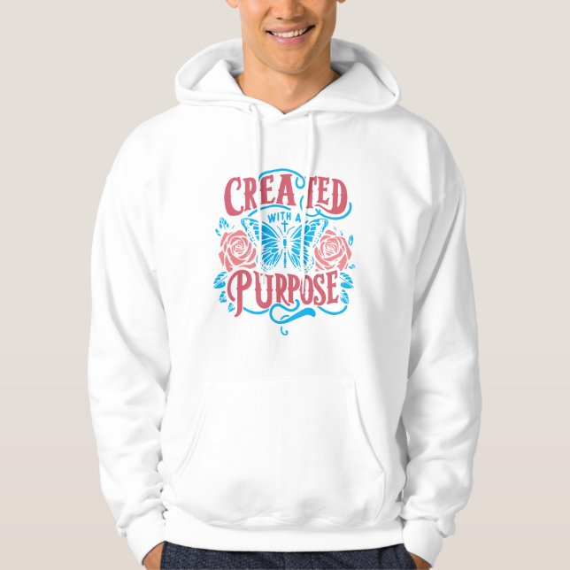 Sudadera Grupo "Creado Con Un Propósito"  (Anverso)