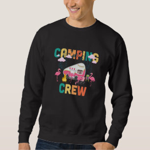 Sudadera Grupo de campamento familiar coincidente Camping C